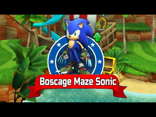 Sonic Dash - Boscage Maze Sonic New Sonic Prime Event Character Update -  All 67 Characters Unlocked 