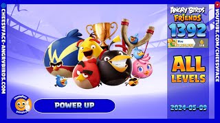 HOW TO GET the HIGHEST SCORE POWER-UP for ALL LEVELS in Angry Birds Friends Tournament 1392
