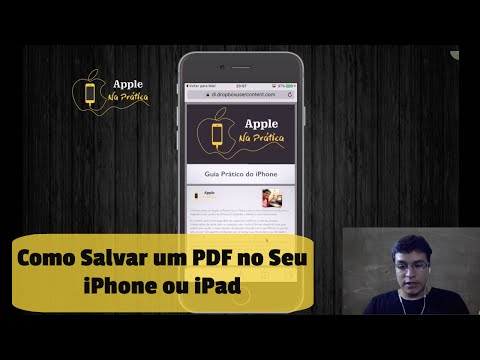 Vídeo: Como você salva um PDF no iPhone 7?