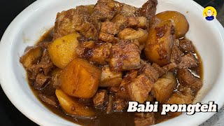 Babi Pongteh | Very simple Nyonya dish