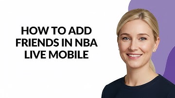 HOW TO ADD FRIENDS IN NBA LIVE MOBILE - Julia