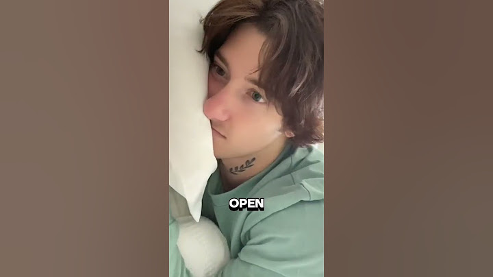 Sleeping with open eyes! 😱
