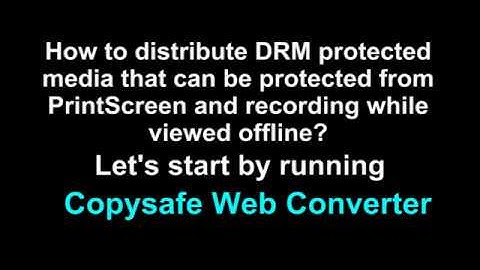 How To Copy Protect Web Pages And Media Using APM