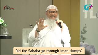 Did the Companions / Sahaba go through Iman Slumps? #assimalhakeem #assim assim al hakeem