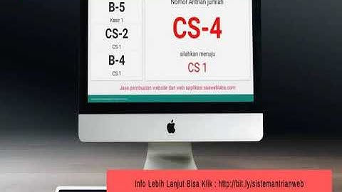 LEBIH SIMPLE, http://bit.ly/sistemantrianweb, Sistem Antrian Web di Bekasi