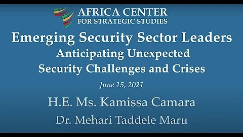 Anticipating Unexpected Security Challenges and Crises