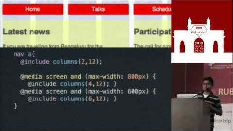 Responsive Design: now 90% easier with SASS!  by Arpan CJ