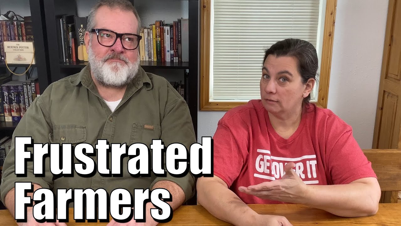 Frustrated Farmers | A Big Family Homestead VLOG - YouTube