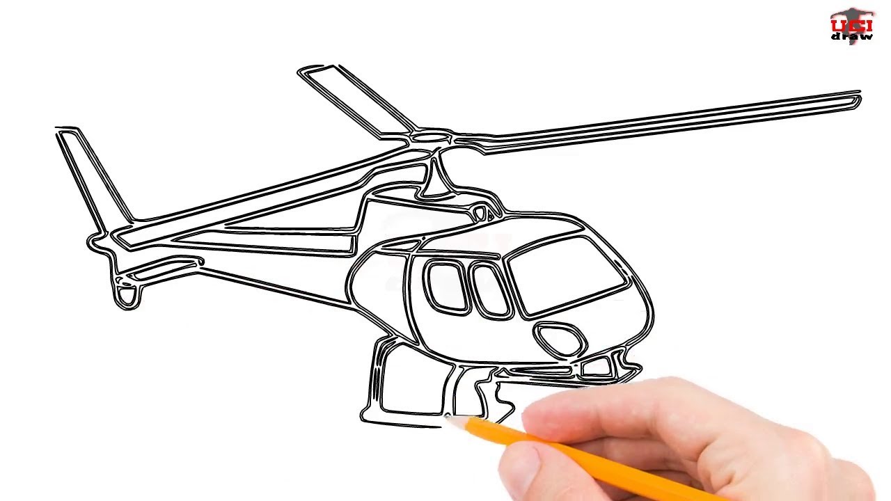 toy helicopter drawing