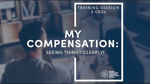 My Compensation: Seeing Things Clearly
