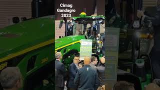 Cimag-Gandagro 2023 Agrícola Noroeste John Deere con presidente Xunta de Galicia