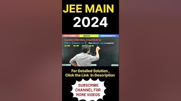 JEE MAIN/ADVANCED  PYQ