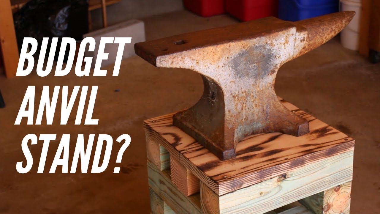 Make an ANVIL STAND for $30 or LESS  BLACKSMITHING ON A BUDGET 