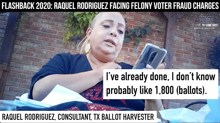 FLASHBACK 2020: Raquel Rodriguez Facing Felony Vot...