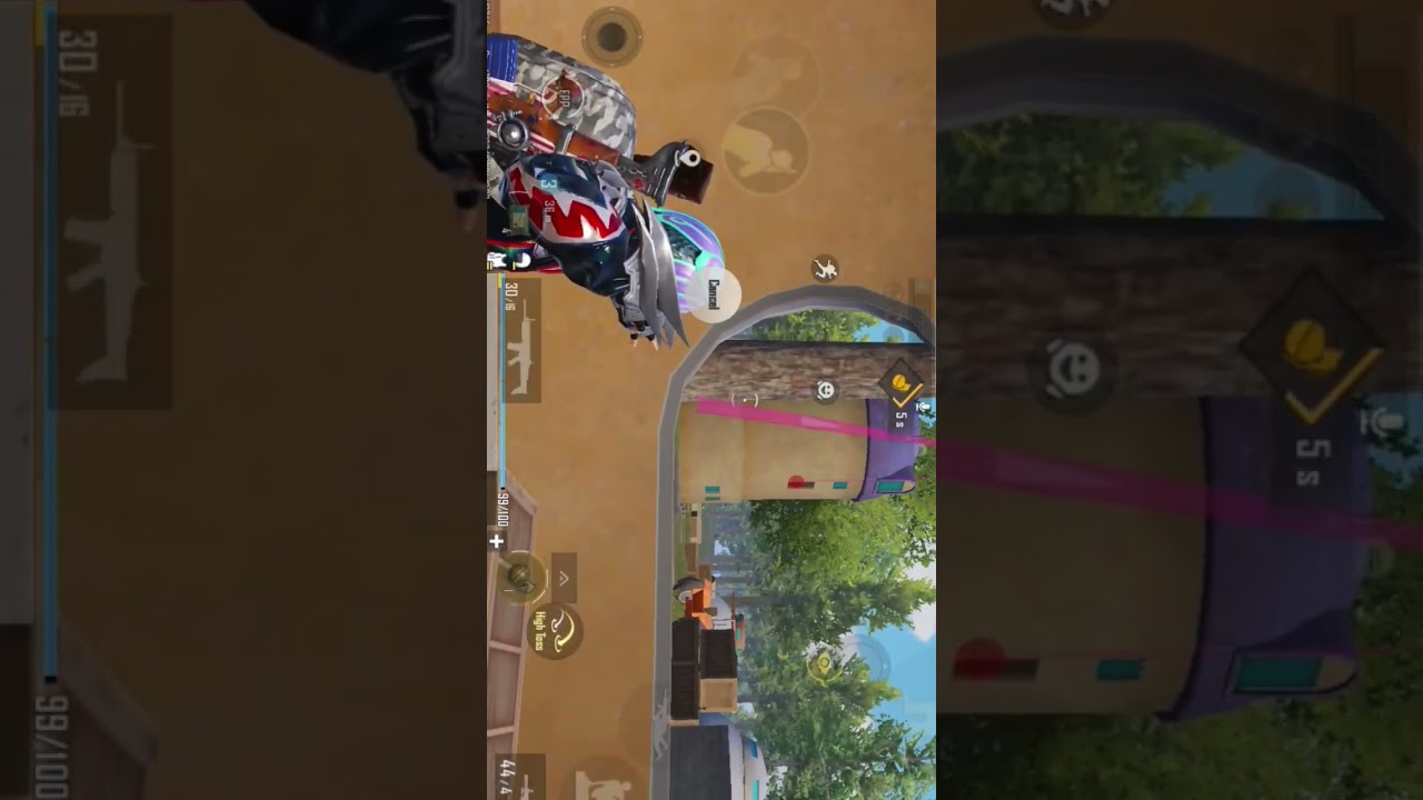 1v3 clutch with grenade👿🥵🥵 #shorts #youtubrshorts #bgmi #gaming #pubgmobile #mortal #gamer #vector