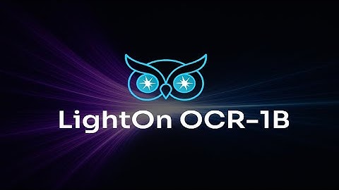LightOnOCR-1B  Dont Sleep on this Amazing FREE OCR