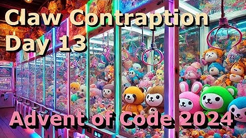 Advent of Code 2024 - Day 13 - Rust // Solution Review