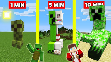 CREEPER HOUSE BUILD BATTLE CHALLENGE In Minecraft - NOOB VS PRO - Maizen Mizen Mazien Parody