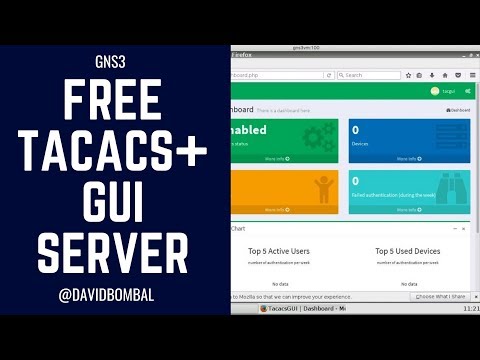 Free TACACS GUI Server: Easy way to add AAA servers to your GNS3 labs! (Part 2)