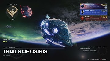 Trials of Osiris Match Queue Bug: Currant Error Code | Destiny 2