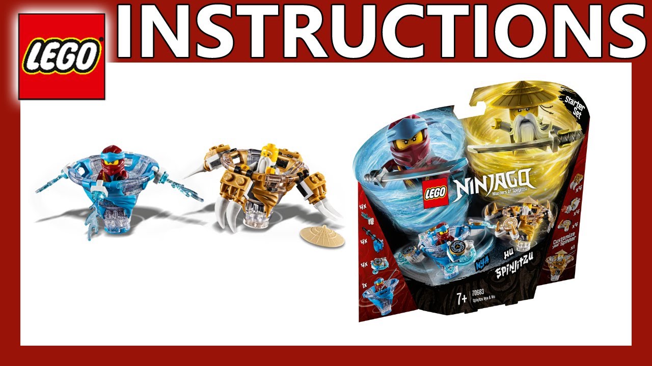 LEGO Instructions | Spinjitzu Nya & Wu | 70663 | LEGO NINJAGO 2019