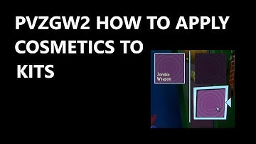 PVZGW2 FROSTY EDITOR How To Apply Customizations To Kits