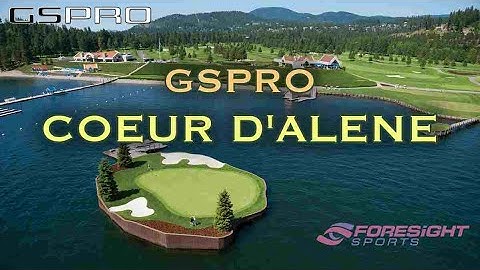 GSPro / GC2 w HMT Golf Simulator - Coeur D