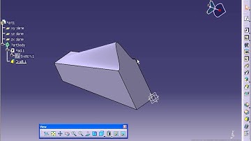 CATIA V5 Tutorial - Variable Angle Draft [65]
