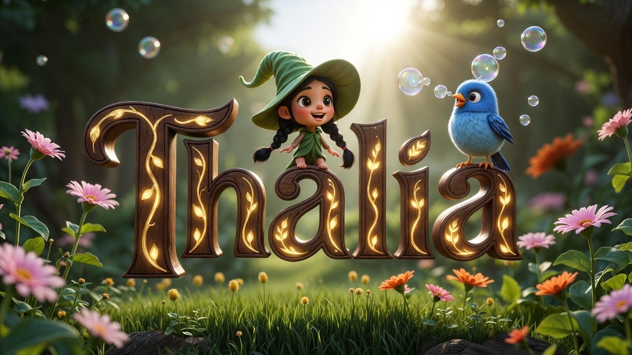 Thalia the Flower Fixer Kids Audio Book and Preschool Bedtime Story