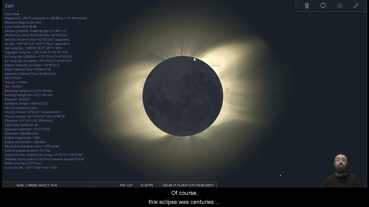 Even Longer Eclipses: -743 and 2009