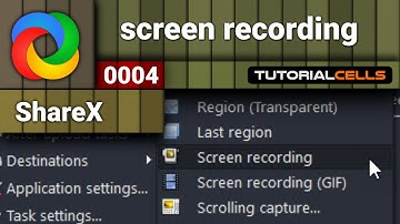 0004. screen recording in ShareX