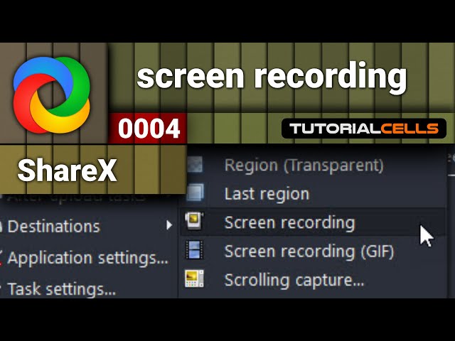 How to record a game in full screen using ShareX 