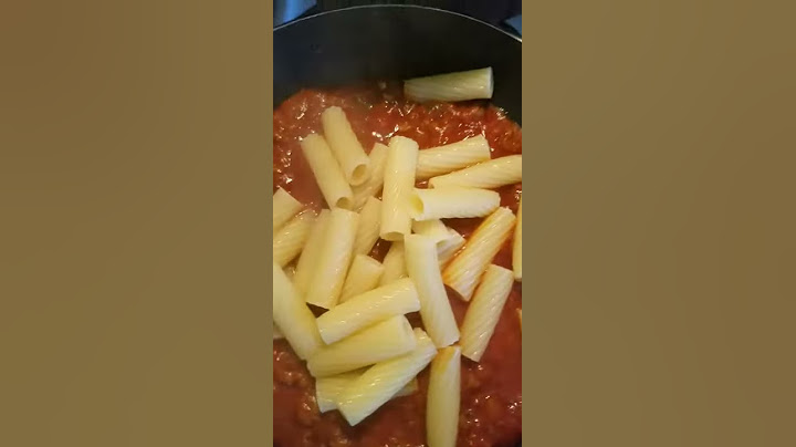 Cheesy Rigatoni with Leftovers | #Shorts