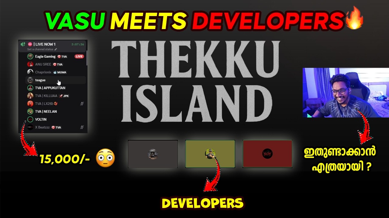 EAGLE MEETS DEVELOPERS 🔥😮 വാസുവണ്ണൻ THEKKU ISLAND ന്റെ DEVELOPERS നോട് സംസാരിച്ചപ്പോൾ