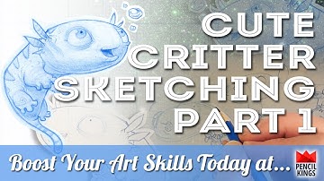 [TUTORIAL PART 1] Cute Character Pencil Sketching for Animation