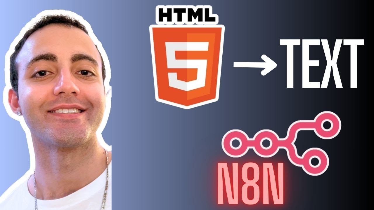 N8n Html html to text n8n - YouTube