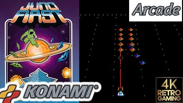 Juno First Arcade ( Konami 1983 ) 4k Gameplay