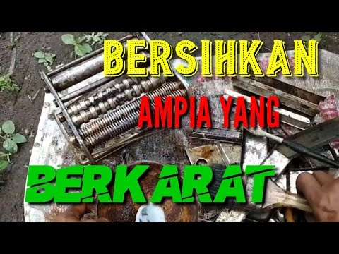 CARA BERSIHKAN AMPIA YANG CUKUP LAMA TIDAK DIPAKAI....PART 1