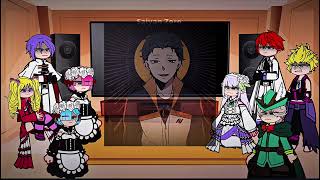 Re:Zero react to Natsuki Subaru || Part 1/? || Put it on 2x 