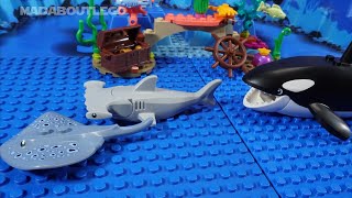 Lego City Arctic Explorer Diving Boat 60377.