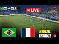 LIVE BRAZIL Vs FRANCE FRIENDLY MATCH 2026 LIVE MATCH TODAY SIMULATION