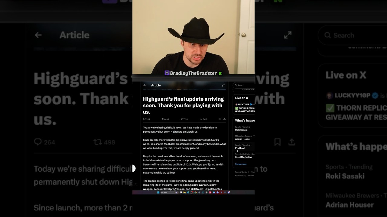 It's Officially Over... #highguard
