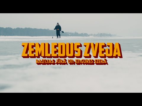 Zemledus zveja jūrā un Engures ezerā.