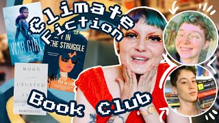 Climate Fiction Book Club Announcement!! 📚 w/ Sims Books & Sage Reads