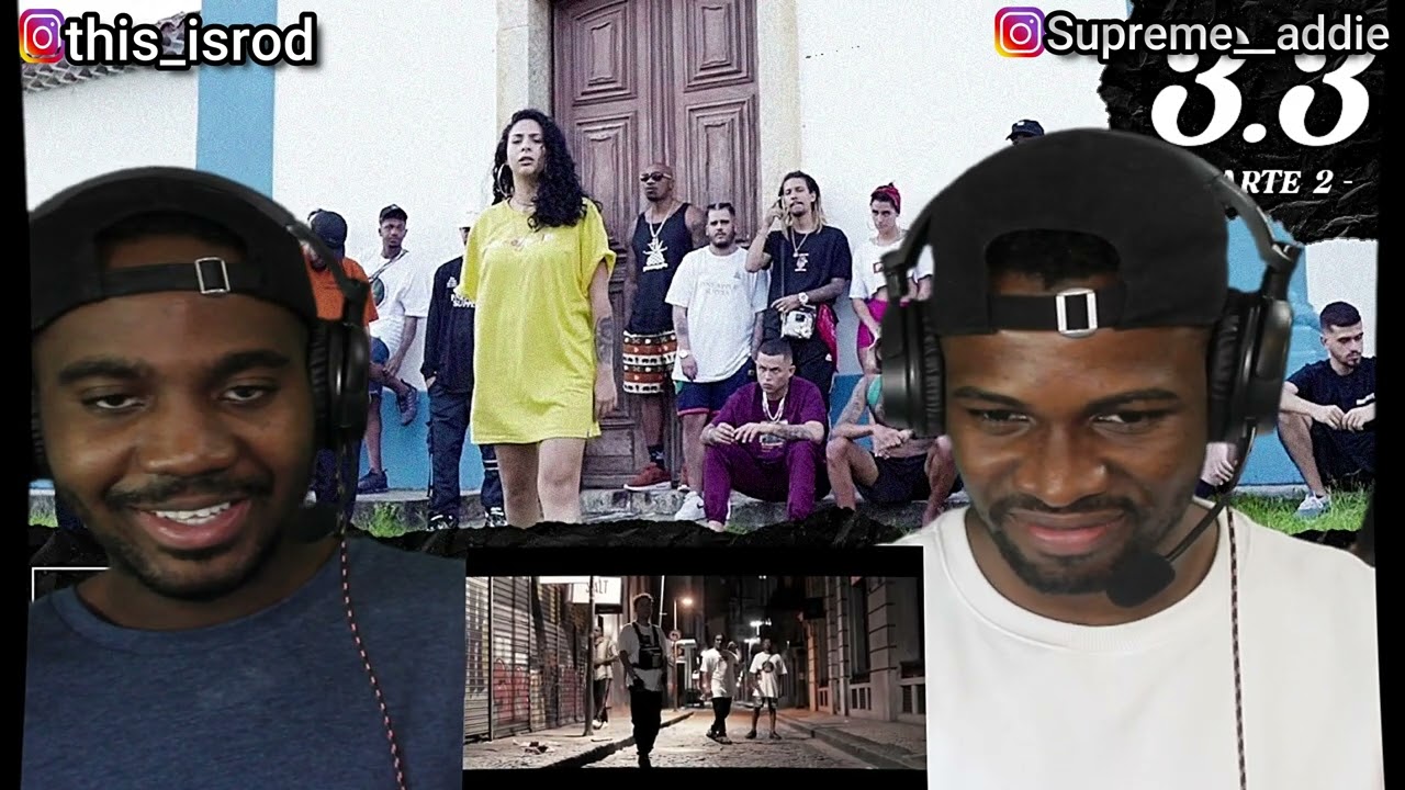 🇧🇷Poetas no Topo 3.3 - Mv Bill, Knust, Dudu, Chris, Cesar Mc, Kamau | REACTION