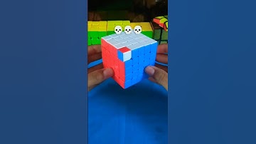 the corner twist curse on 5×5 cube #shorts