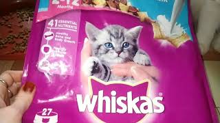 Whiskas kitten food review | Whiskas 212 months food |kitten food review(WHISKAS)