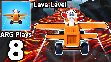 Fly Challenge Lava Level Gameplay Walkthrough Part 8