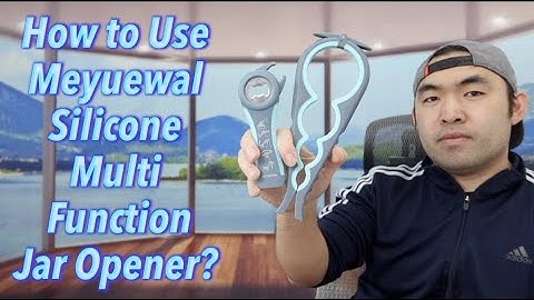 How to Use Meyuewal Silicone Multi Function Jar Opener?