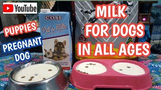 BEST MILK FOR DOGS IN ALL AGEST COSI PET MILK | LACTOSE FREE MILK